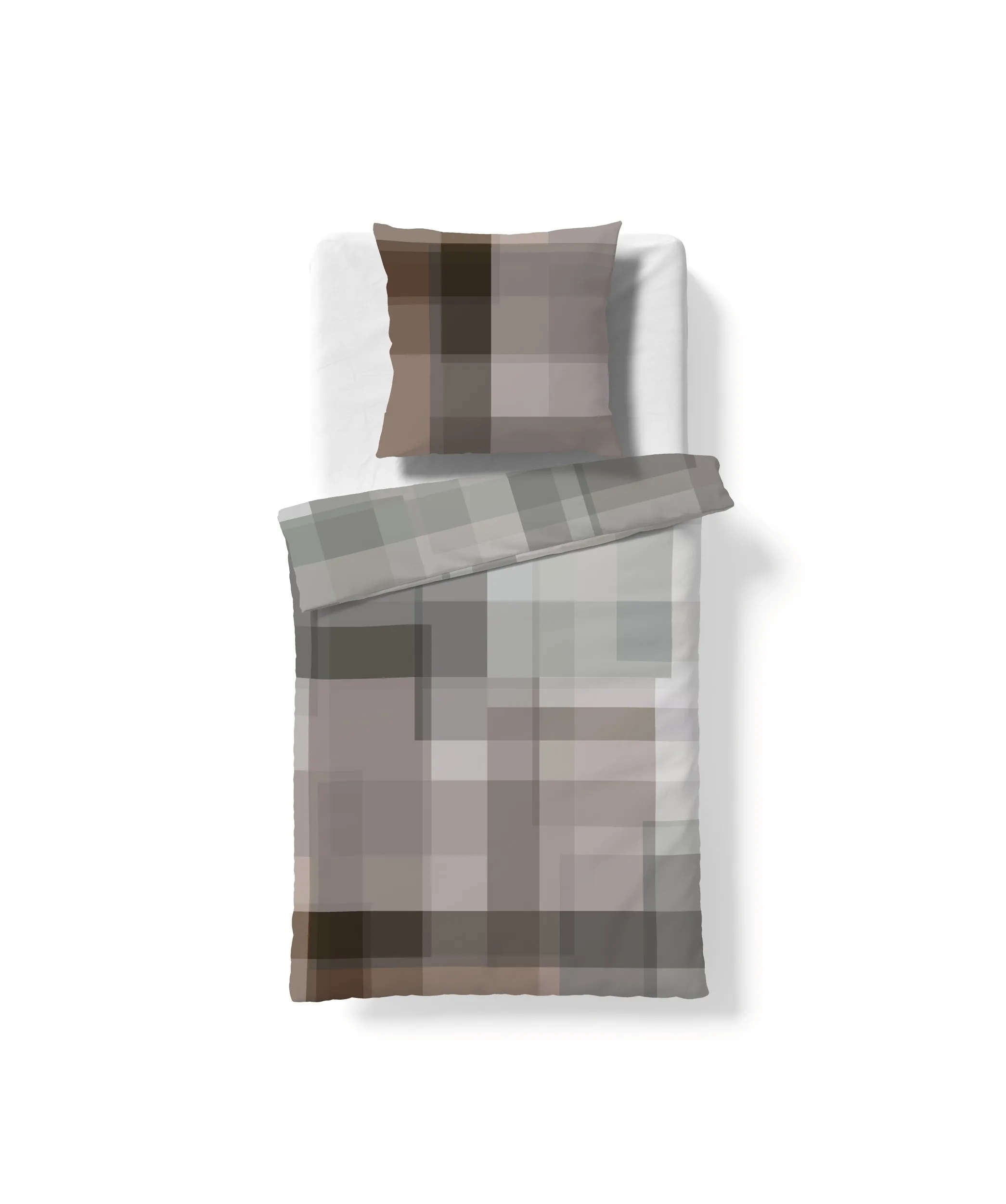 Bed Art S Grau-Braun – Freisteller