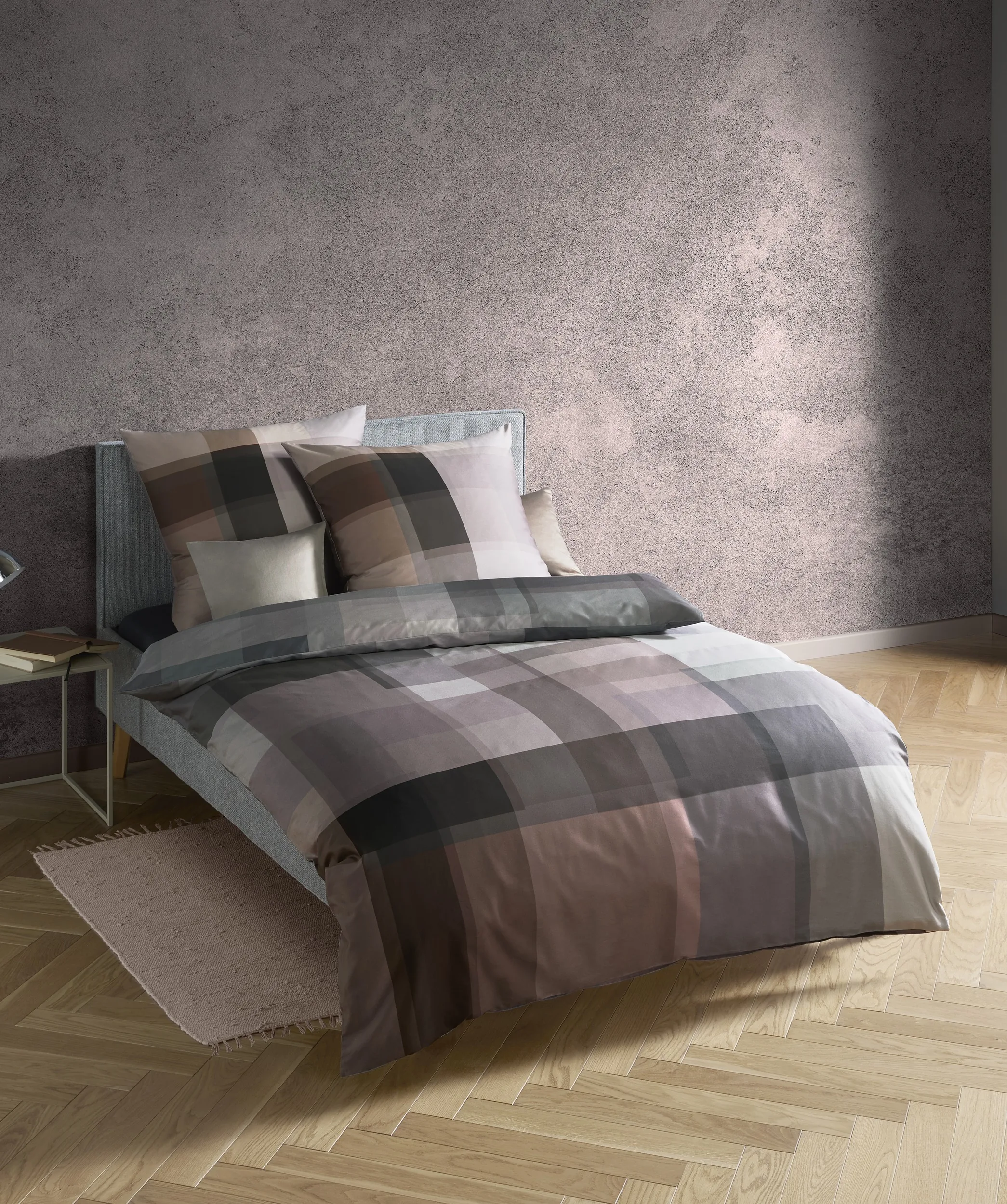 Bed Art S Grau-Braun – Ambiente