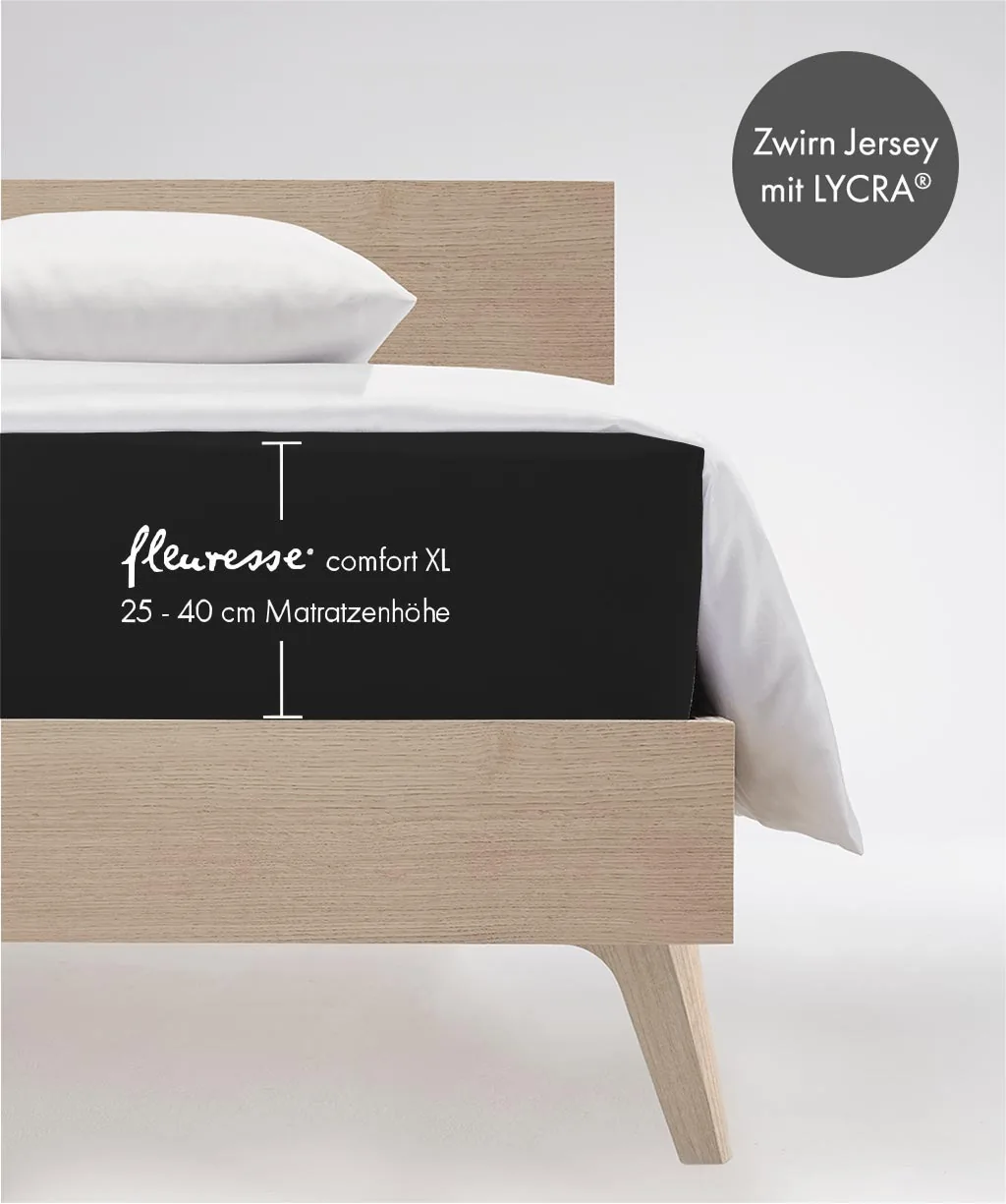 fleuresse comfort XL Schwarz – Ambiente