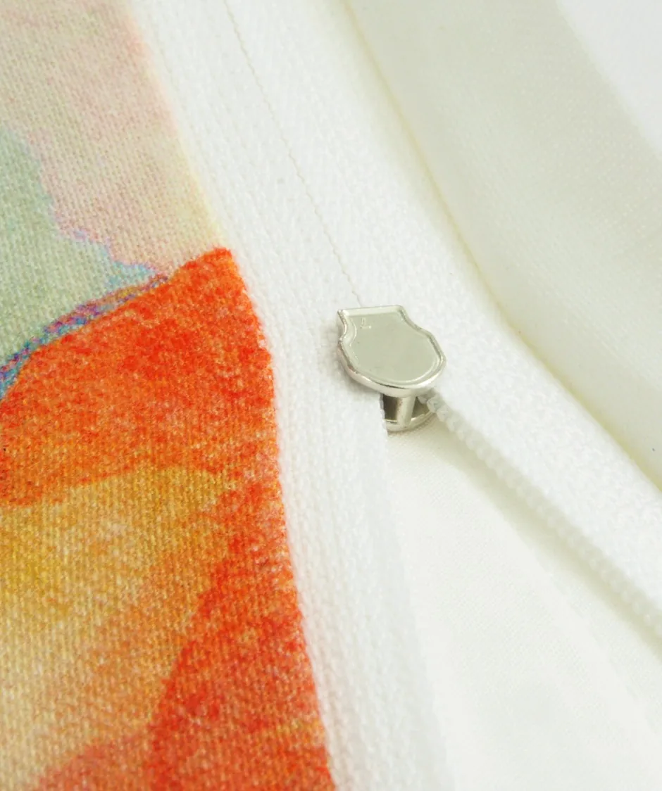 Provence Cassis Bunt – Detail Reißverschluss