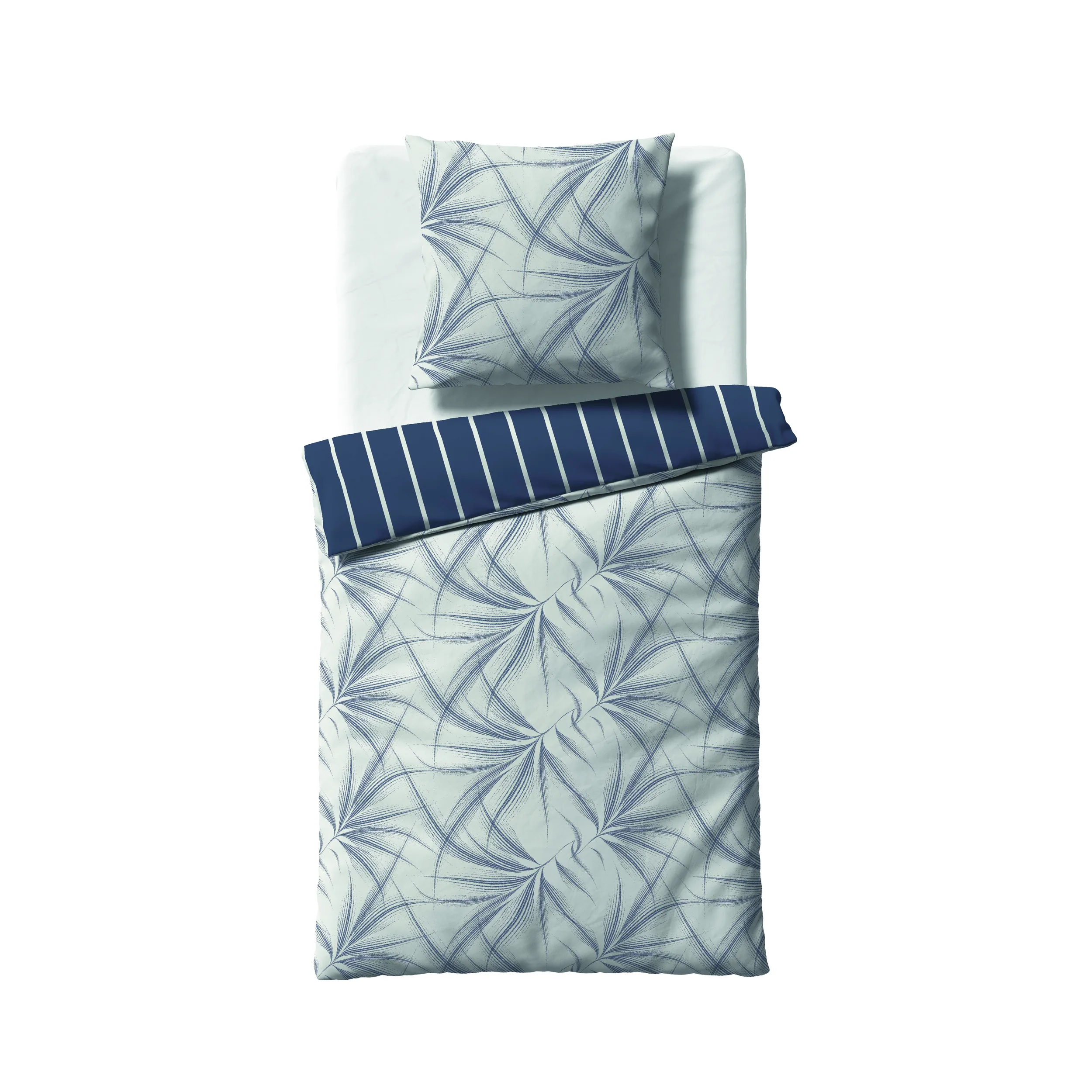 Bed Art Blau – Freisteller